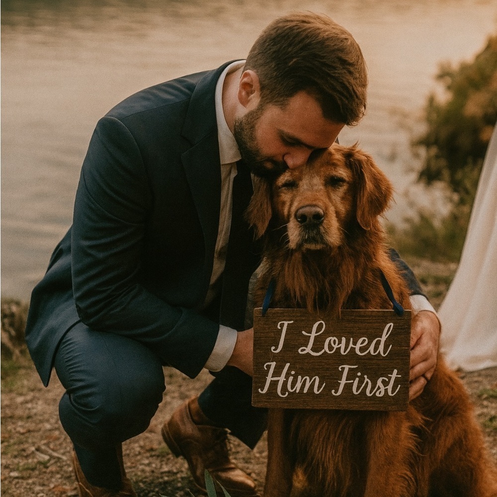 I Loved Him First Sign
